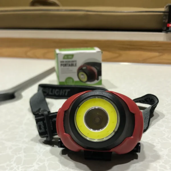 portable mini headlight high lumen head lamp kx-1802 (random color) - Image 2