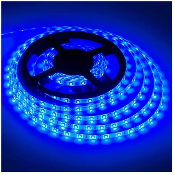 new rgb led strip 5 meter top quality with remote and 12v power supply - Image 3