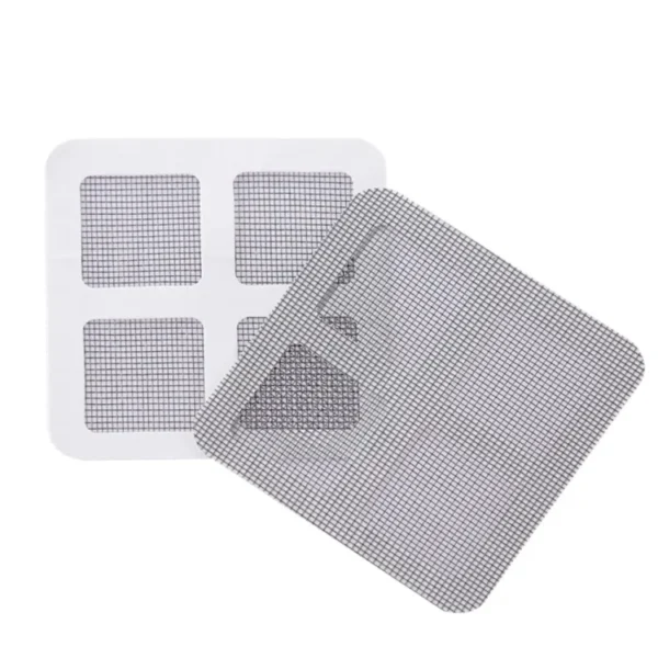 (pack of 10) multifunctional net sticker drainer net for bathroom - kitchen etc | window screen repair patches for door window - Image 3