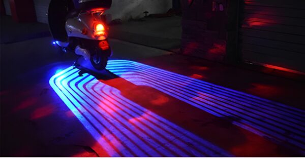 2pcs motorcycle & car welcome light door courtesy lights with projector   led carpet underglow for car motorcycle light and car - Image 16