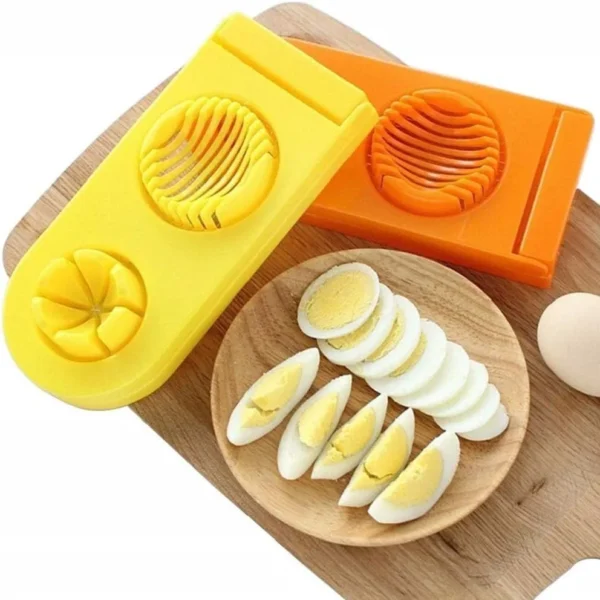 multifunctional egg slicer cutter tool (random color)