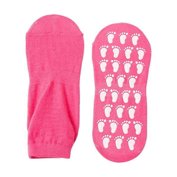 spa gel socks, ultra soft silicone full foot/heel protection socks - Image 6