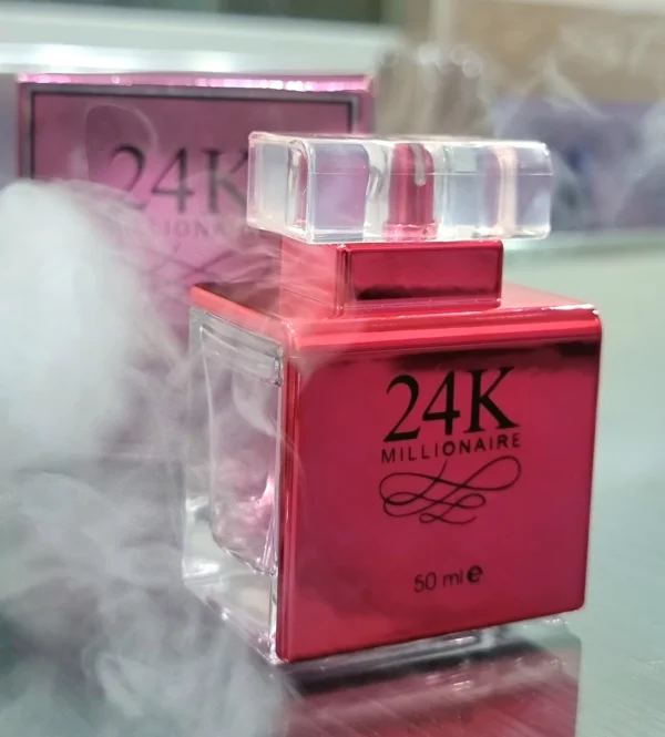 24k  millionaire perfume women's eau de fruity scent 50ml (original) - Image 5