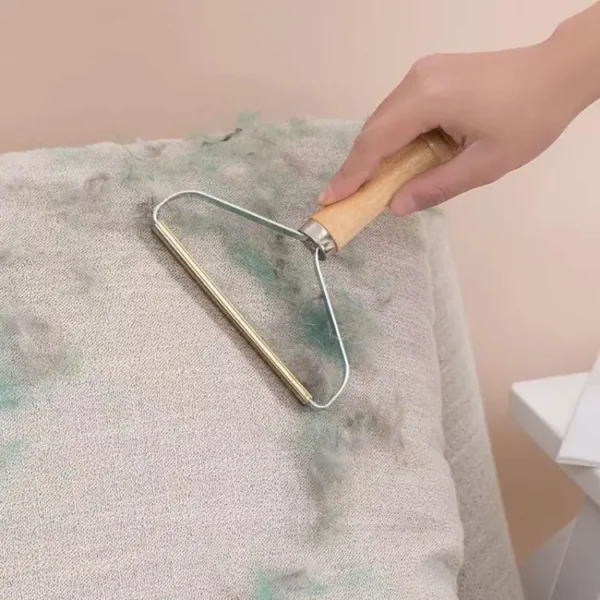 portable manual hair remover coat roller hair remover double-sided shaving knife pet hair cleaning brush sofa shaving ball too - Image 8