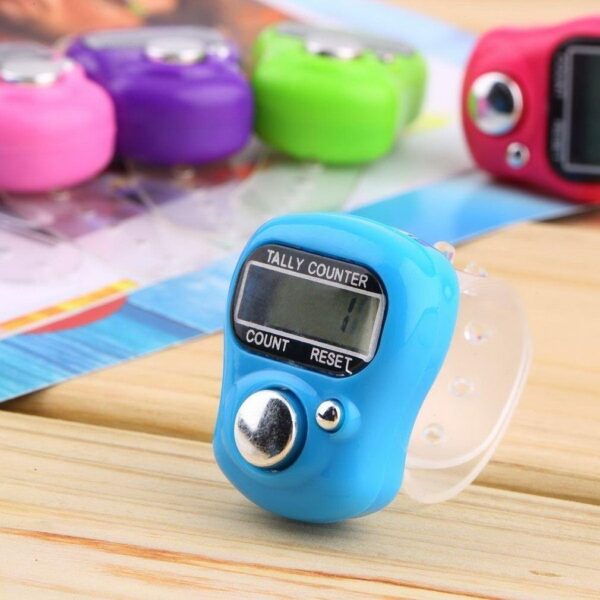 digital tasbih finger counter tasbih finger adjustable (random color)