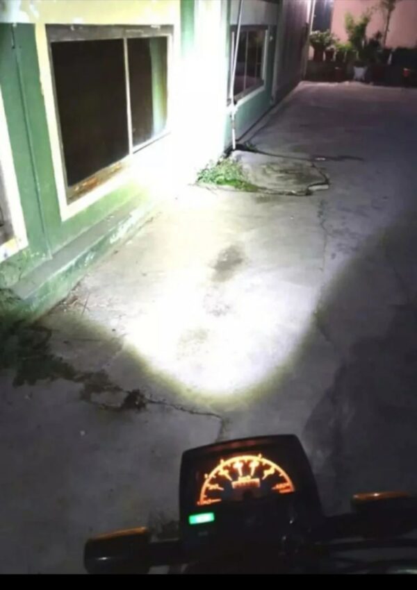 5 function led head light | 15 led fog bike headlight beam for cg 125 and all 70cc bikes | best quality headlight - Image 5