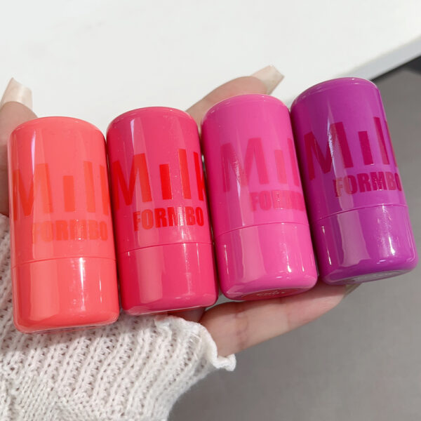 pack of 4 cheek lip tinted moistured blush stick eyes cheek lip brighten cream water jelly tint stick matte contour makeup
