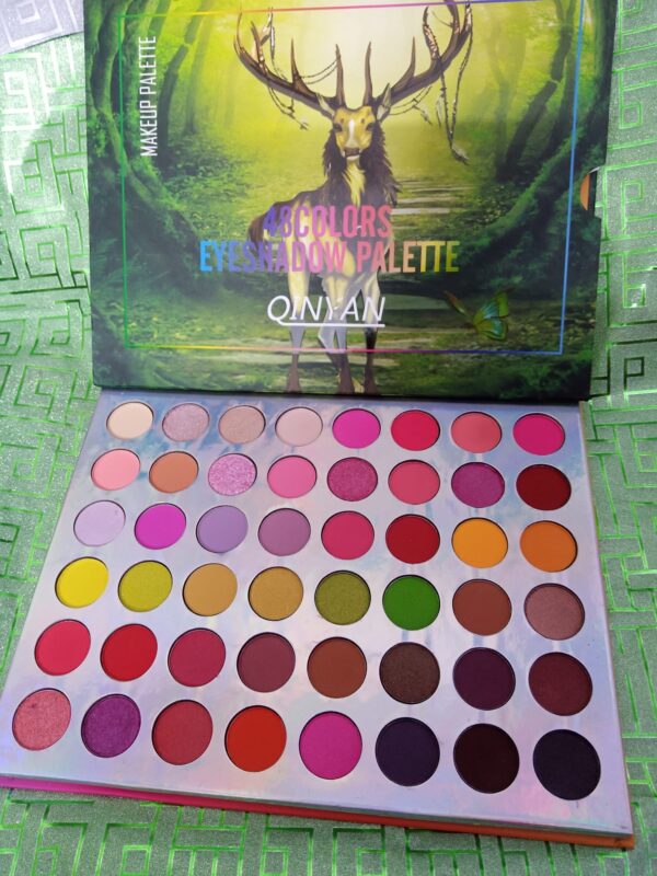 qinyan 48 colors  eyeshadow palette. - Image 2