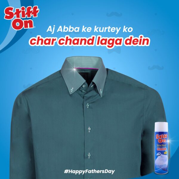 fabric starch spray  stiff on for crisp and fresh clothes - 567gram - Image 7