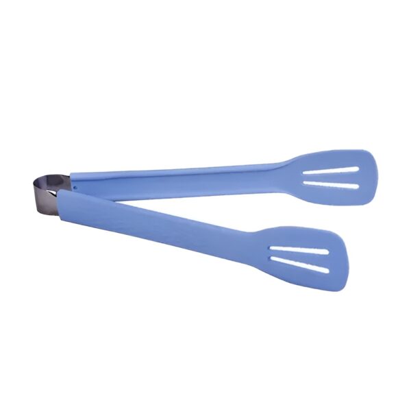 bbq roti flipping chimta multi functional food serving tong (random color)