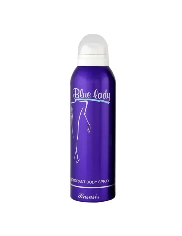 rasasi body spray ( blue lady ) - 200ml sensual and bold fragrance premium quality | luxury fragrance body spray for women ( original ) - Image 4