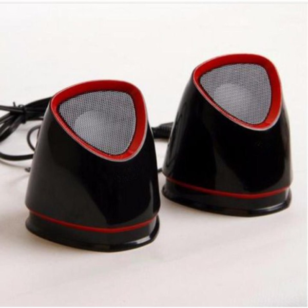 (pair) 2.0 multimedia speaker  dynamic listening with 2.0 channal speaker style - Image 7