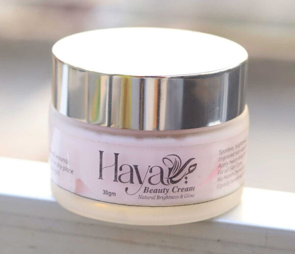 haya natural brightness & glow beauty cream white & glowing face cream 30mg