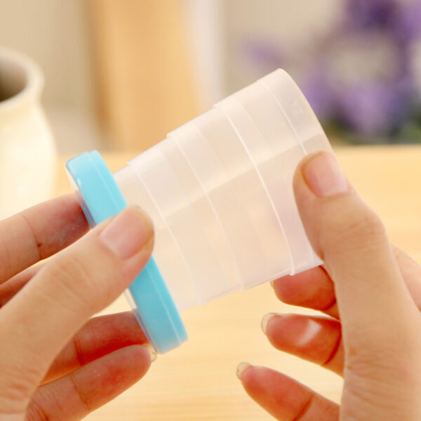 (nw000211) portableplastic magic glass for kids - water drinking mug for traveling, & school (random color) - Image 5