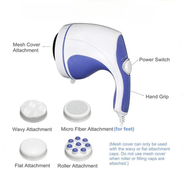 relax and spin tone body massager (3in 1) - Image 3