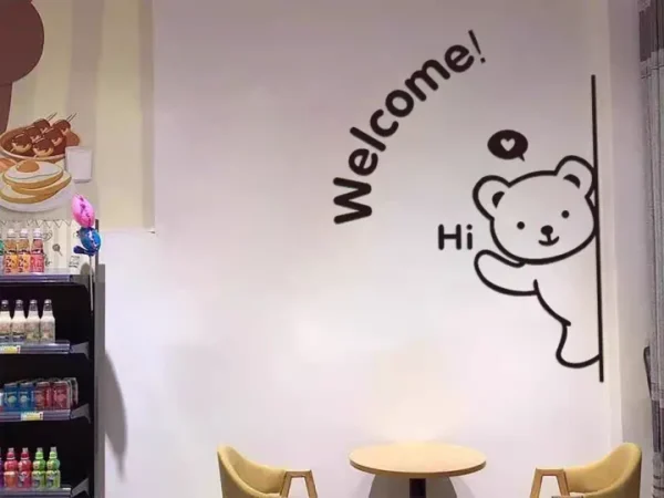 3d wall art with cute teddy bear shaped for home & office decorations wooden wall art - Image 5
