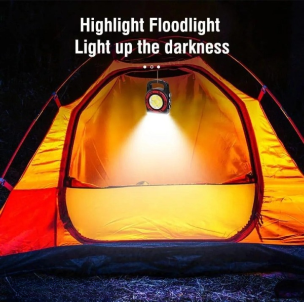 hurry - bolt multifunctional solar outdoor emergency light 20 watt (hb6678c) - Image 3
