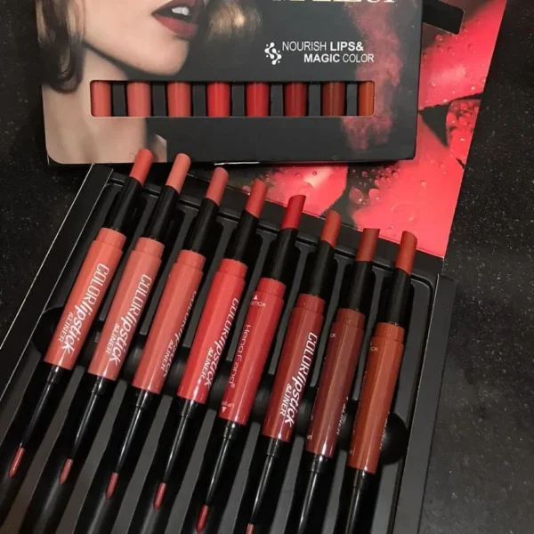 heng feng 2 in 1 lipstick set of 8 - Image 4