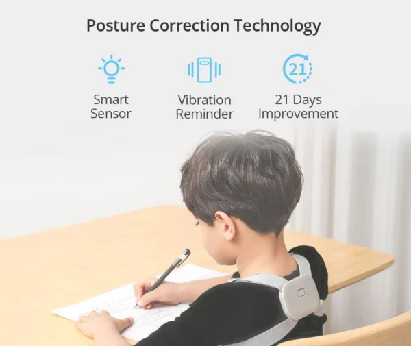 smart posture corrector belt with intelligent detection vibration reminder sensor - Image 11