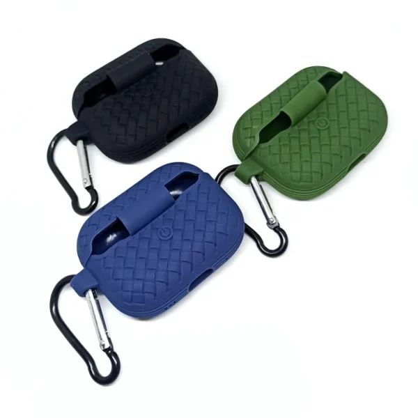 silicon protection case for apple airpods pro 2nd gen (random color) - Image 4