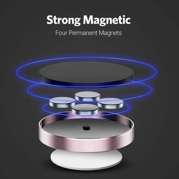 magnetic mount holder for car, home, office | car mount magnet cell phone, key, bag,coin, notes holder  (random color) - Image 5