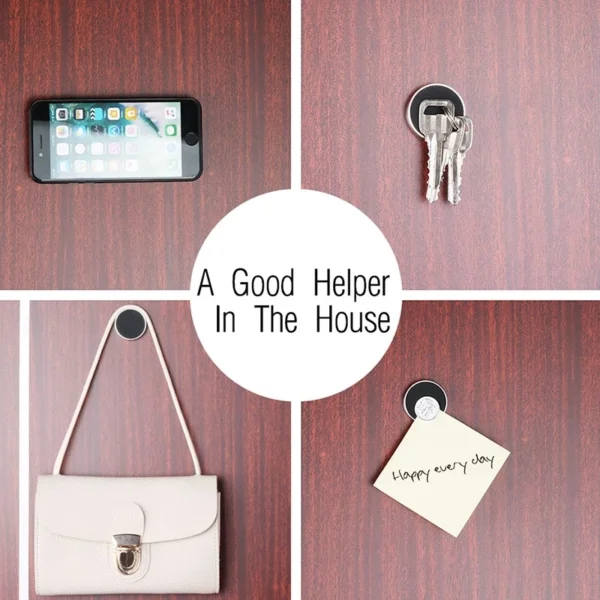 magnetic mount holder for car, home, office | car mount magnet cell phone, key, bag,coin, notes holder  (random color) - Image 7