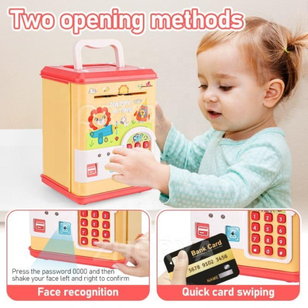 money safe / bank creative money box atm piggybank