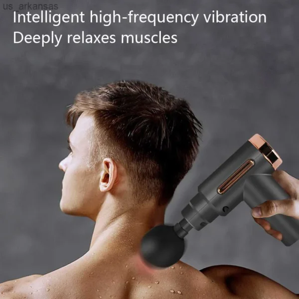 mge-006-1 mini fascia massage gun | handheld muscle deep tissue percussion muscle massager gun (random color) - Image 7