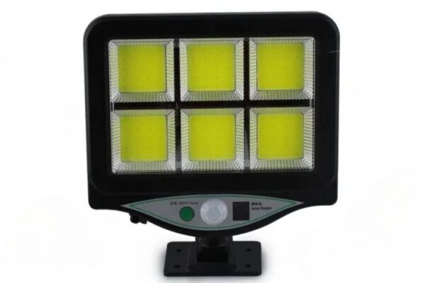 128 led solar wall light garden security lamp pir motion sensor ip65 with remote control outdoor solar panel lighting - Image 5