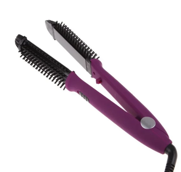 hair straightener and curler style ceramic hair multipurpose curler curlers curling wand iron blow dryer wand styling tools dryer - Image 4