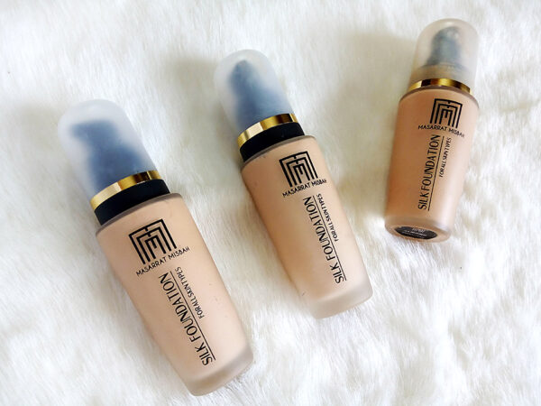masarrat misbah cream silk foundation shine and moisturize 35ml