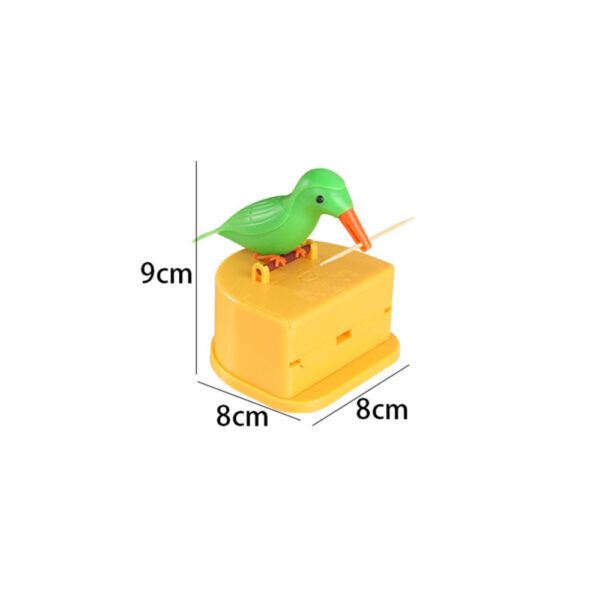 small bird toothpick container press toothpick dispenser storage box - Image 2