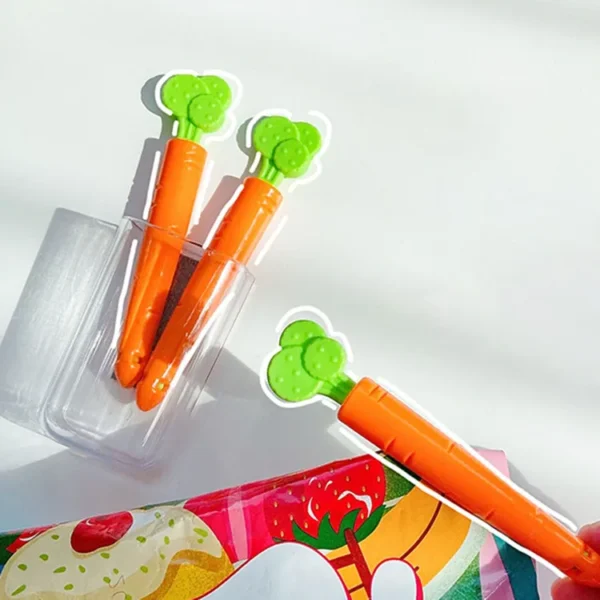 food sealing clip carrot shape (pack of 5 clip ) - Image 11