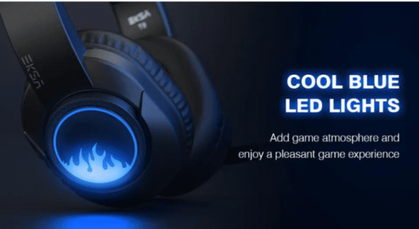 eksa t8 stereo gaming headset | best gaming headphone | best quality eksa t8 gaming headset ( random color ) - Image 2