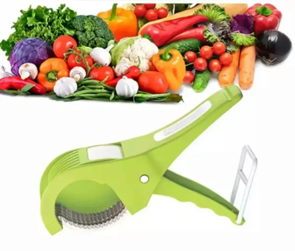 ultimate 5-blade multi  vegetables cutter fruits slicing and dicing (random color)