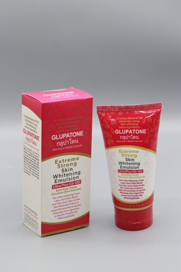 glupatone whitening face wash gs 120 - extreme strong powerful whitening for clear skin 100ml - Image 4