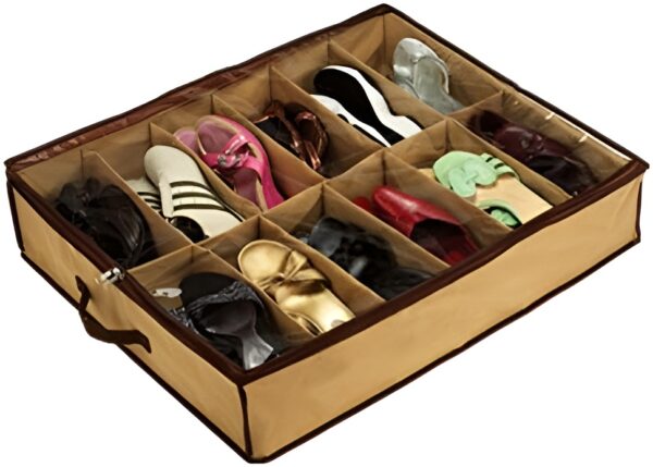 shoe organizer closet/under bed storage | shoe under best quality imported with box - Image 8
