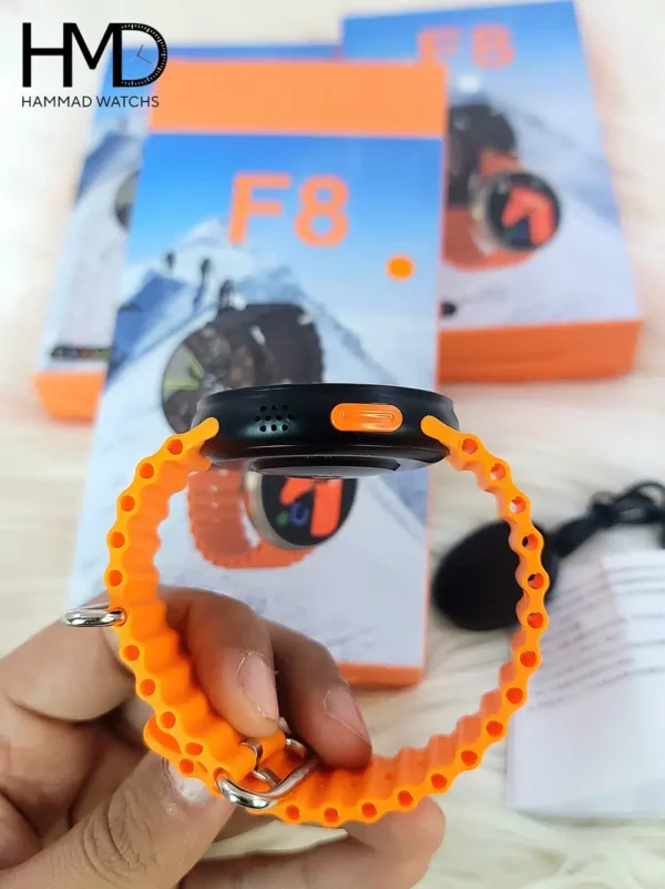 f8 smart band with blood pressure monitoring smartband clock smartwatch (random color) - Image 6