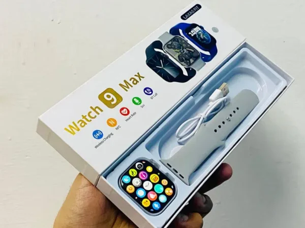watch 9 max smart watch | bluetooth smart watch for man & women (random color)