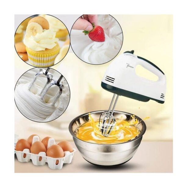 dh-133 scarlett multifunctional 7 speed mini mixer electric food blender scarlett handheld mixer egg beater automatic cream food cake baking dough mixer - Image 9