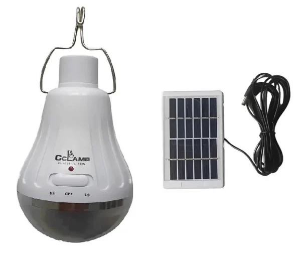 rechargeable solar light with solar panel cl-028max cclamp