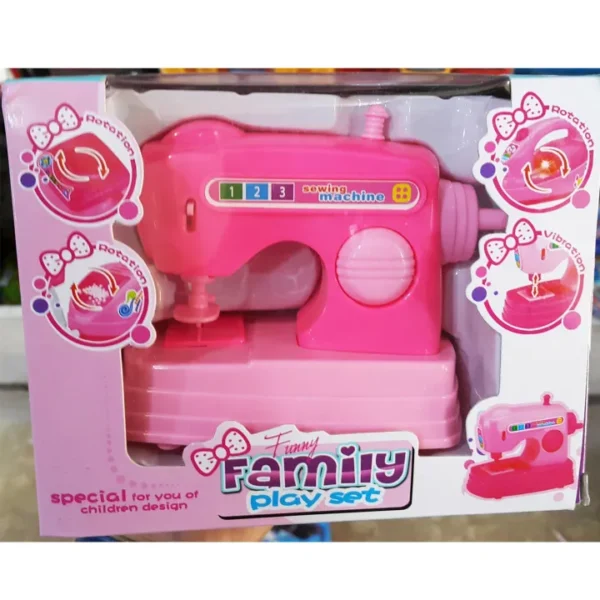 mini portable sewing machine-pink