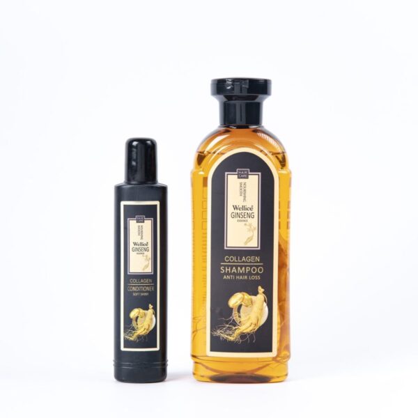 wellice ginseng shampoo and conditioner pack for healthy, nourished hair - Image 3