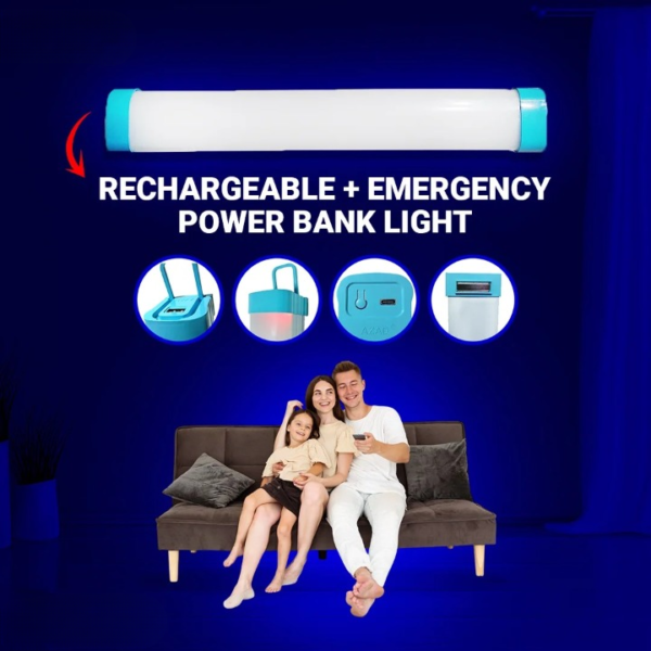 rechargeable + emergency power bank light | emergency magnetic light | house power outage special camping outdoor light - Image 4