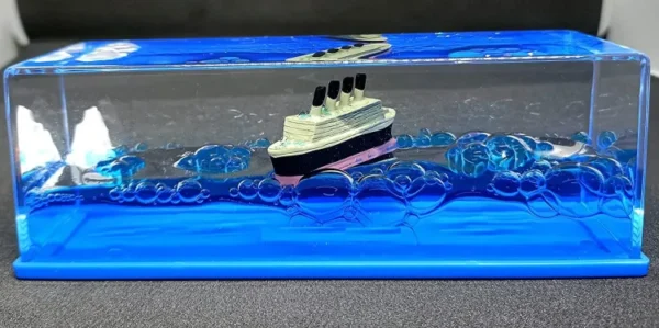 car dashboard cruise ship fluid drift bottle boat floating - Image 3