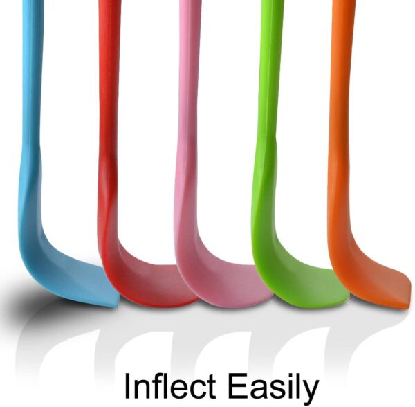 silicone spatula heat resistant non-stick flexible rubber kitchen utensil (random color) - Image 2
