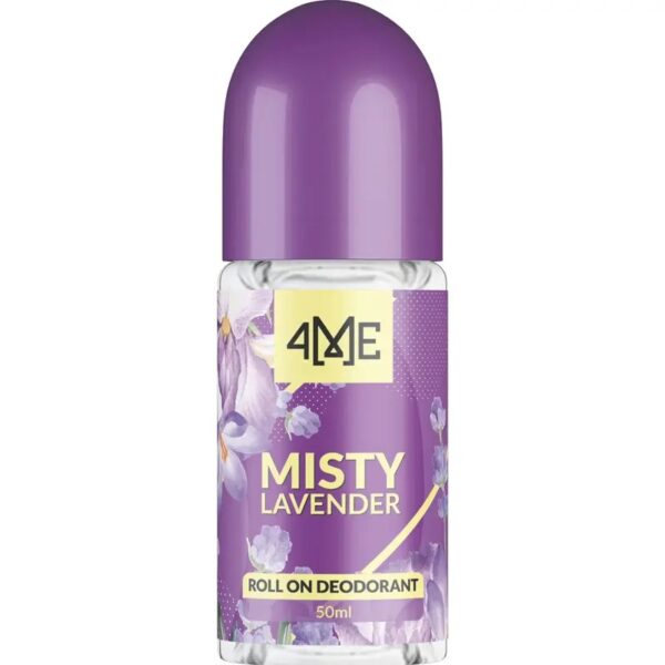 4me misty lavender roll on deodorant for women 50ml