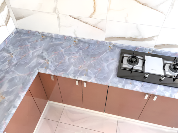 waterproof wallpaper stickers decorative films wall paper sheet marble, box, art design (random designs) - Image 2