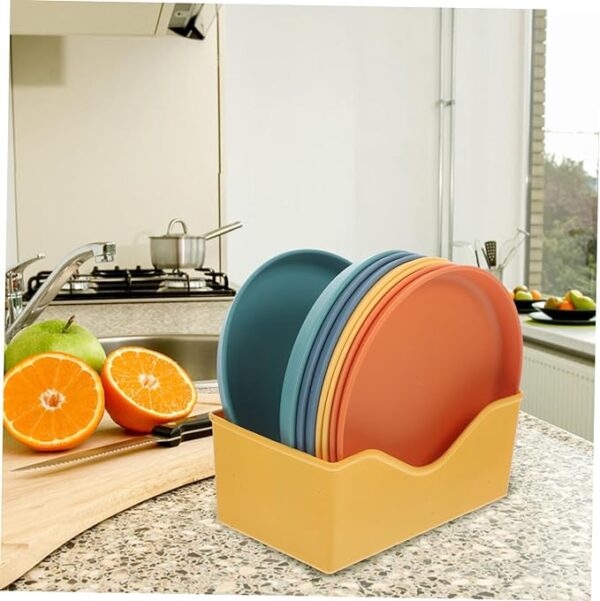 pack of 8 round plate set - Image 6