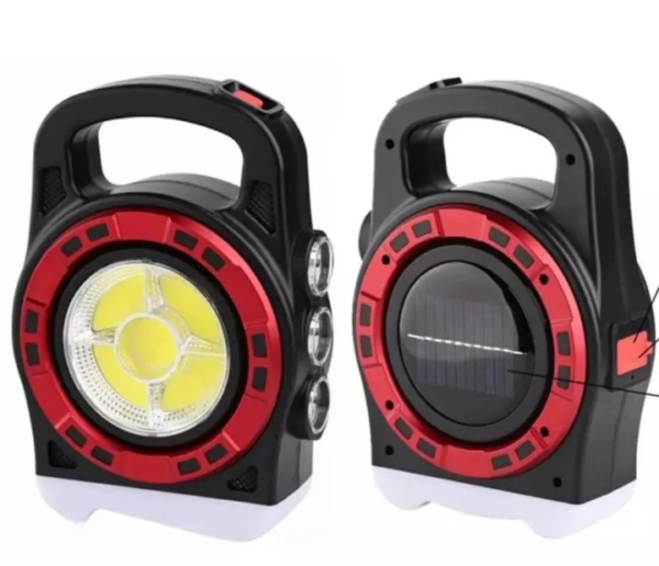 hurry - bolt multifunctional solar outdoor emergency light 20 watt (hb6678c) - Image 5